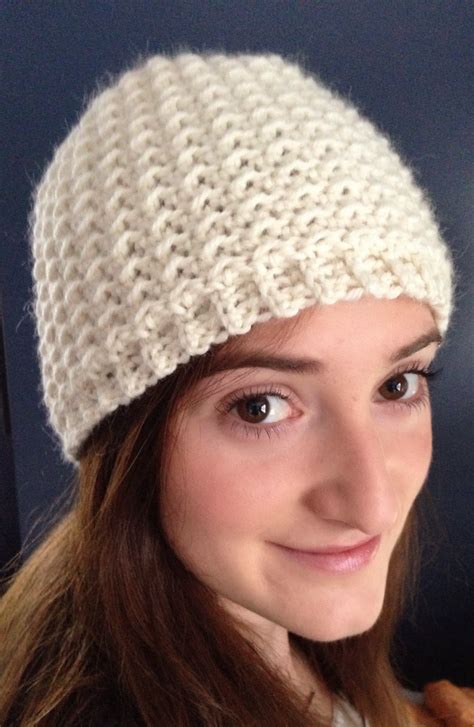 Ball Hank n' Skein: Oh So Seedy Beanie - Free Crochet Hat Pattern