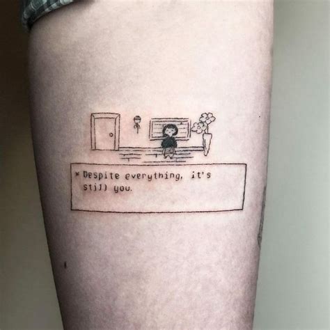 undertale tattoo - despite everything it's still you in 2023 | Tattoos, Funky tattoos, Pretty ...