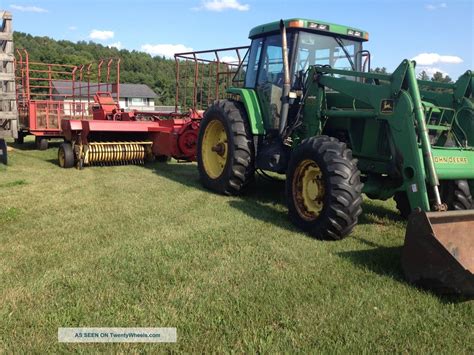 John Deere 7200 4wd Farm Tractor With Loader 110hp