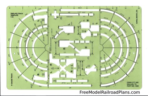 Drafting template for Lionel track. | O Gauge Railroading On Line Forum