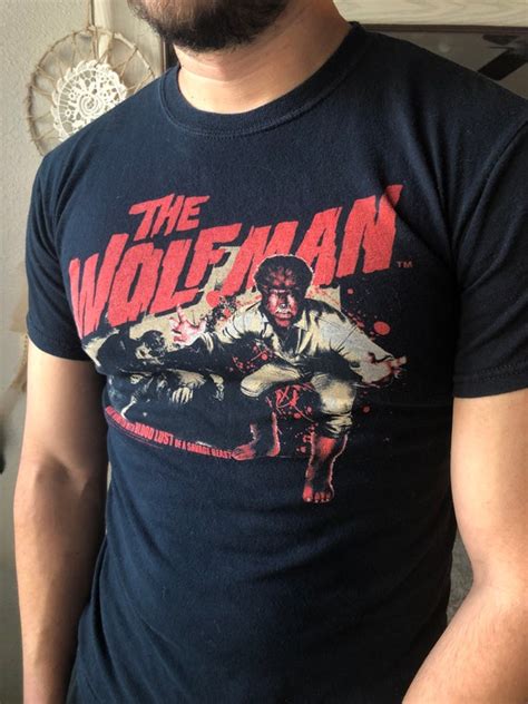 Vintage Style “The Wolfman” Universal Studios By Rock… - Gem