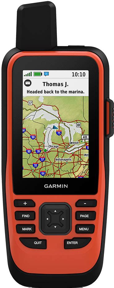 Garmin GPSMAP 86i Handheld Marine GPS w/ inReach - TackleDirect