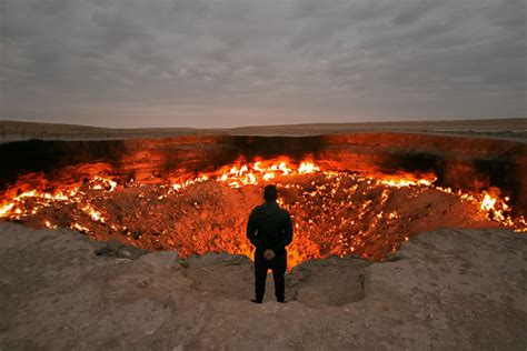 How To Visit The Door To Hell In Turkmenistan - Couple Of Travels