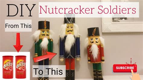 Nutcracker Soldiers DIY - YouTube