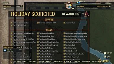 Holiday Reward List Maps at Fallout 76 Nexus - Mods and community