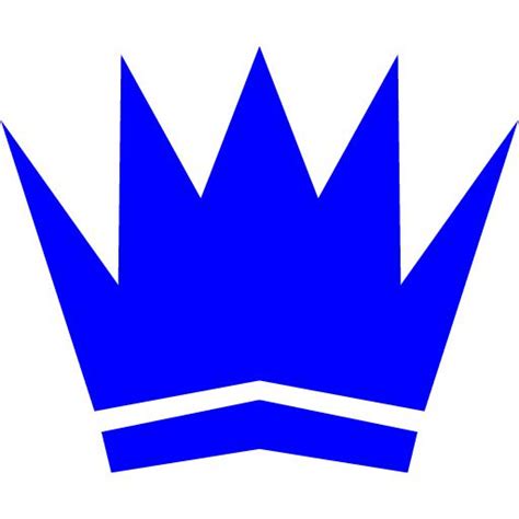 Blue crown icon - Free blue crown icons