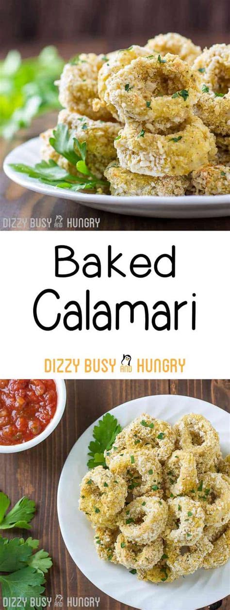 Easy Baked Calamari Recipe (Oven or Air Fryer) - Dizzy Busy and Hungry!