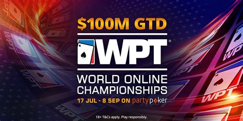 $100M WPT World Online Championship heads to partypoker - Poker/Casino ...