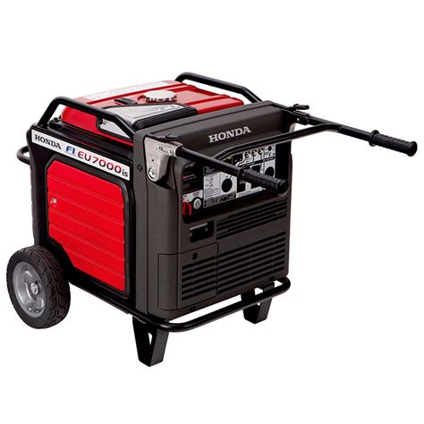 Honda EU7000iS 7,000 Watt Super Quiet Portable Inverter Generator with ...