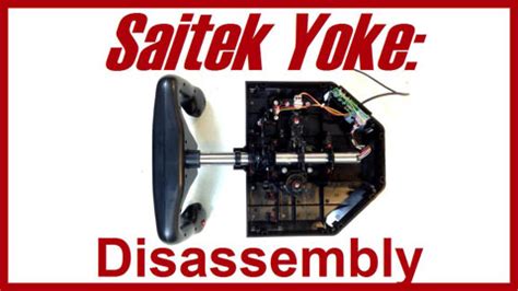 See Inside the Saitek Pro Flight Yoke