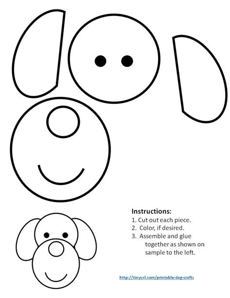 Cut Out Dog Template Printable