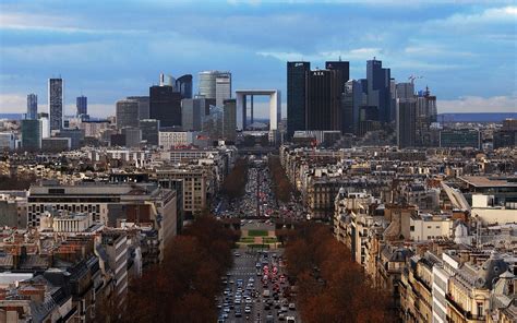 Paris - La Defense Skyline in December | fr: Paris la Défens… | Flickr