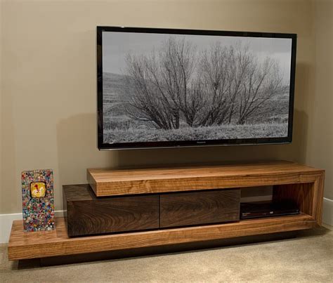 Walnut TV Stand | Custom Furniture and Cabinetry in Boise, Idaho by J. Alexander Fine Woodworking