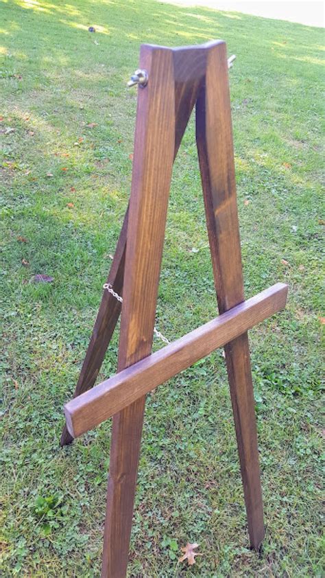 Wooden Floor Easel Wedding Sign Stand Wedding Easel Sign | Etsy