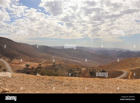 Desert landscape in Jordan Stock Photo - Alamy