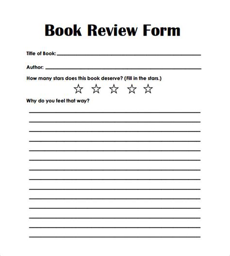 Sample Book Review Template - 10+ Free Documents in PDF, Word