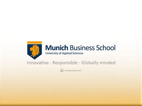 List of Scholarships at Munich Business School Germany (updated)