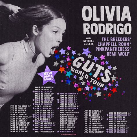 Olivia Rodrigo Adds 18 Shows to Guts World Tour | Pitchfork