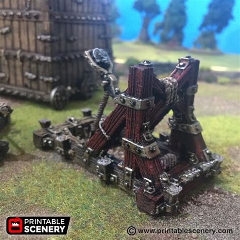 Siege Engine Bundle - Printable Scenery