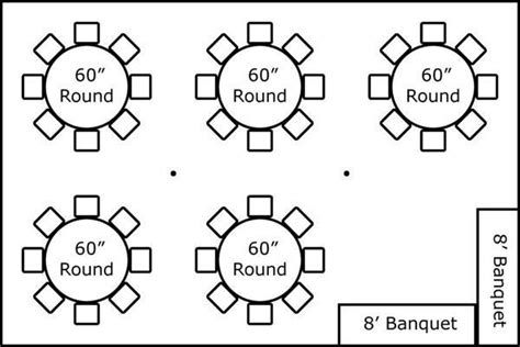 20′ x 30′ w/ Round Tables & Buffet - Super Stuff Party Rental | Wedding tent layout, Wedding ...