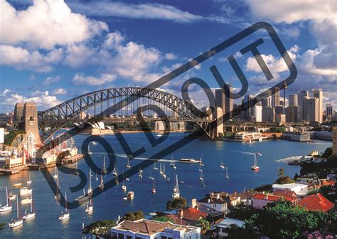 TREFL Puzzle Port Jackson, Sydney 1000 dílků | Puzzle-puzzle.cz