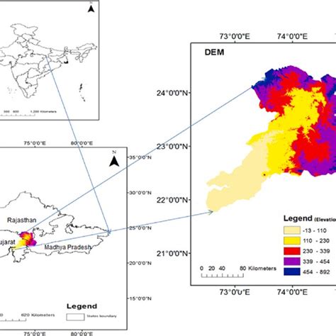 Location map of Mahi River Basin, India. | Download Scientific Diagram