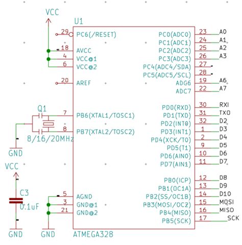 Arduino pro mini - simplify schematics - Microcontrollers - Arduino Forum