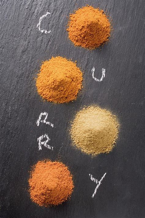 Various Types Of Curry Powder Photograph by Eising Studio - Food Photo ...