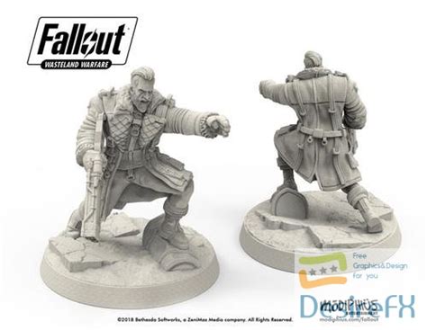 Download Elder Maxson - Fallout Wasteland Warfare – 3D Print - DesireFX.COM