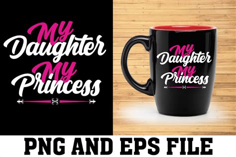 Daughter Mugs Design Graphic by Pro Designer Store · Creative Fabrica