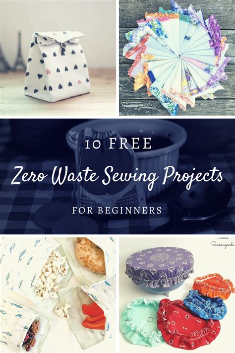 10 Free Zero Waste Sewing Projects for Beginners – Fabrique Amour in 2021 | Sewing projects for ...