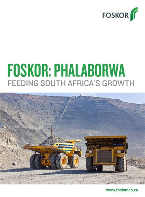 Foskor Africa Mining Dec13 Bro by Business Excellence Magazine - Issuu