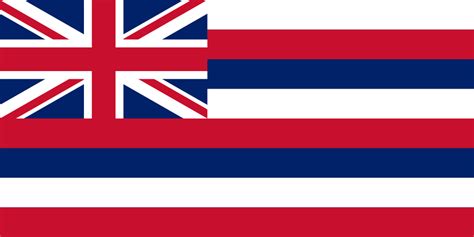 Hawaii flag color codes