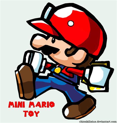 Mini Mario Toy by Chionkilisius on DeviantArt