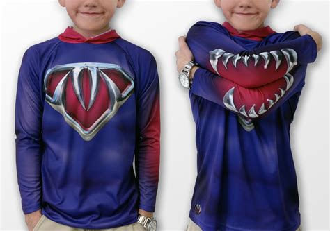 Mouthman Superhero Hoodie Shirt - Dark Blue – MOUTHMAN® Official Store