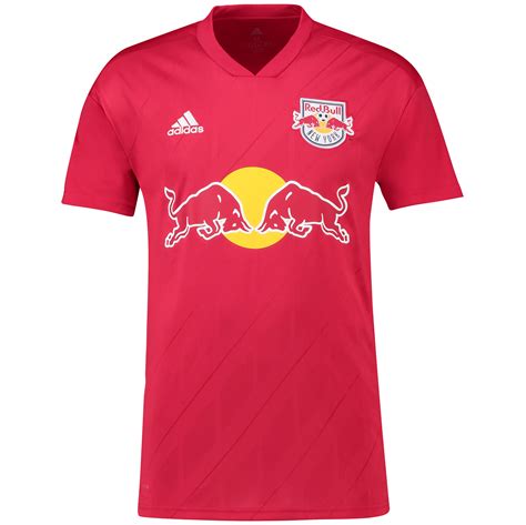 Official New York Red Bulls Football Away Shirt Tee Top Jersey 2018 adidas Mens | eBay