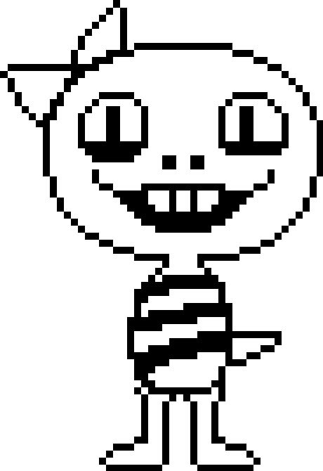 Collecting Resources and References for the Undertale Community! — Monster Kid Battle Sprites