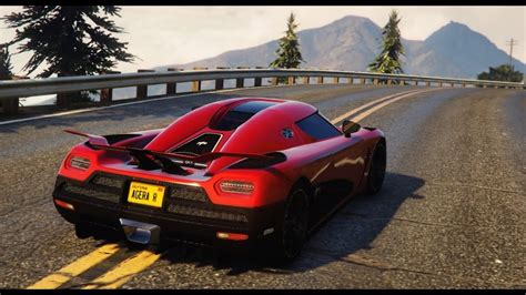 GTA V | Koenigsegg Agera R | Fast Canion Drive | PC MOD | 60 FPS - YouTube