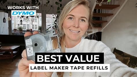 Label Maker Tape Refill for Dymo Review - YouTube