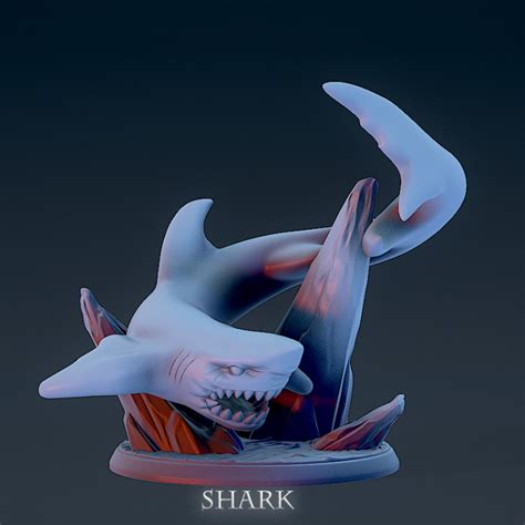 3D Printable Shark by MiniShev