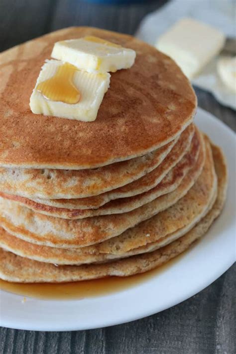 Whole Wheat Pancakes | Woman Scribbles