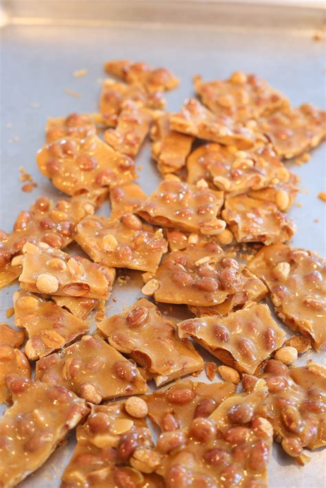 Easy Homemade Peanut Brittle - Our Favorite Christmas Treat - The Unlikely Hostess