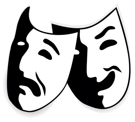 Free Theater Masks Transparent, Download Free Theater Masks Transparent ...