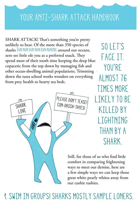 Your Anti-Shark Attack Handbook – Buzz Hoot Roar