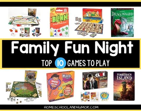 10 Best Games To Play For Family Game Night » Homeschool and Humor