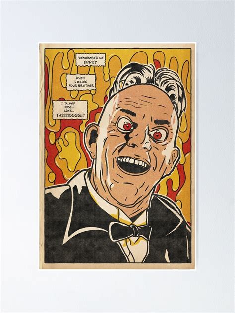 "judge doom Lloyd" Poster for Sale by pulporosa | Redbubble