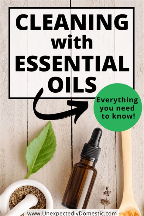 Essential Oils for Cleaning: The Ultimate Guide!