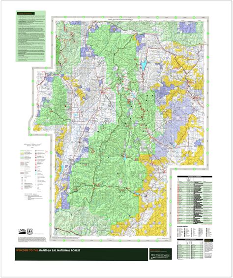 Manti La Sal National Forest Map - Maping Resources