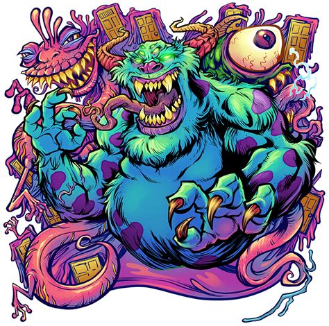 Sully Monsters Inc Parody - Flyland Designs, Freelance Illustration and ...