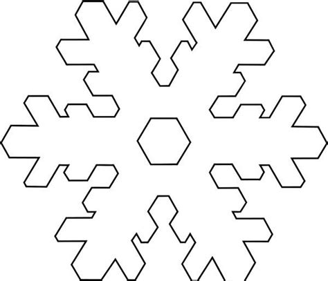 Delightful Christmas Snowflakes Coloring Page